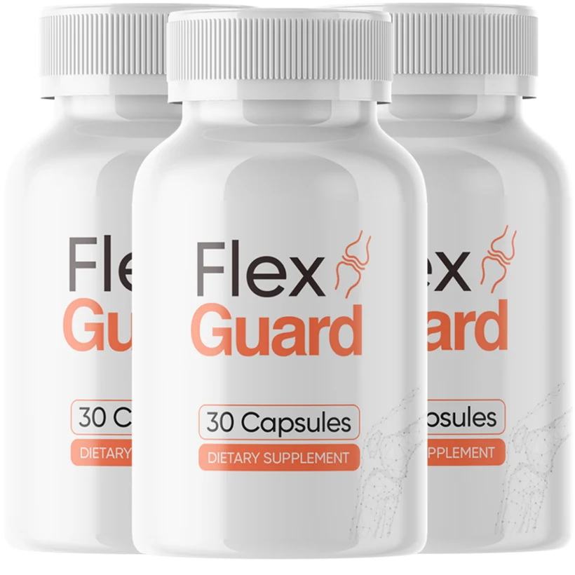 Flex Guard joint support supplement, 3-bottle kit